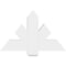Ekena Millwork Kennewick Architectural Grade PVC Gable Bracket, 36"W x 22 1/2"H x 4"D x 6"F, 15/12 Pitch GBP036X23X0406KEN00 - alternate 4